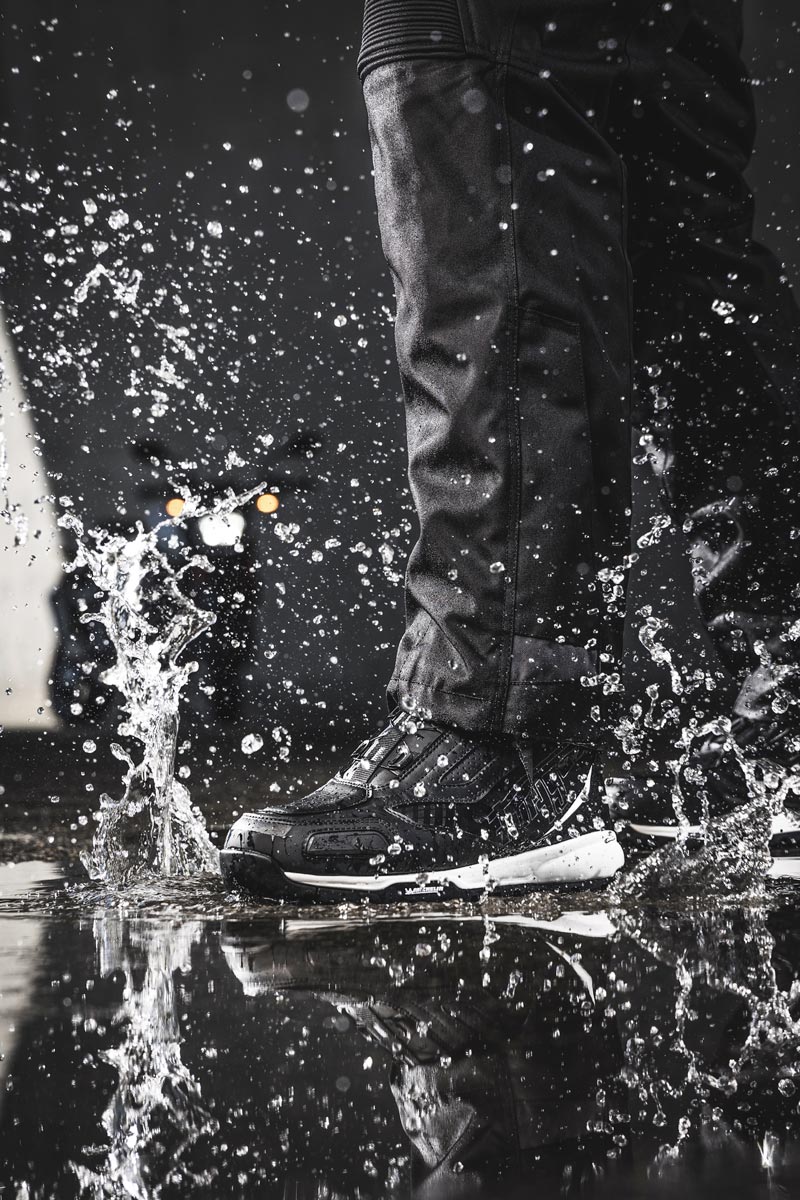 Chaussures Moto Furygan ALLROAD D3O® — Homologué CE Noir - Blanc - LE PRATIQUE DU MOTARD