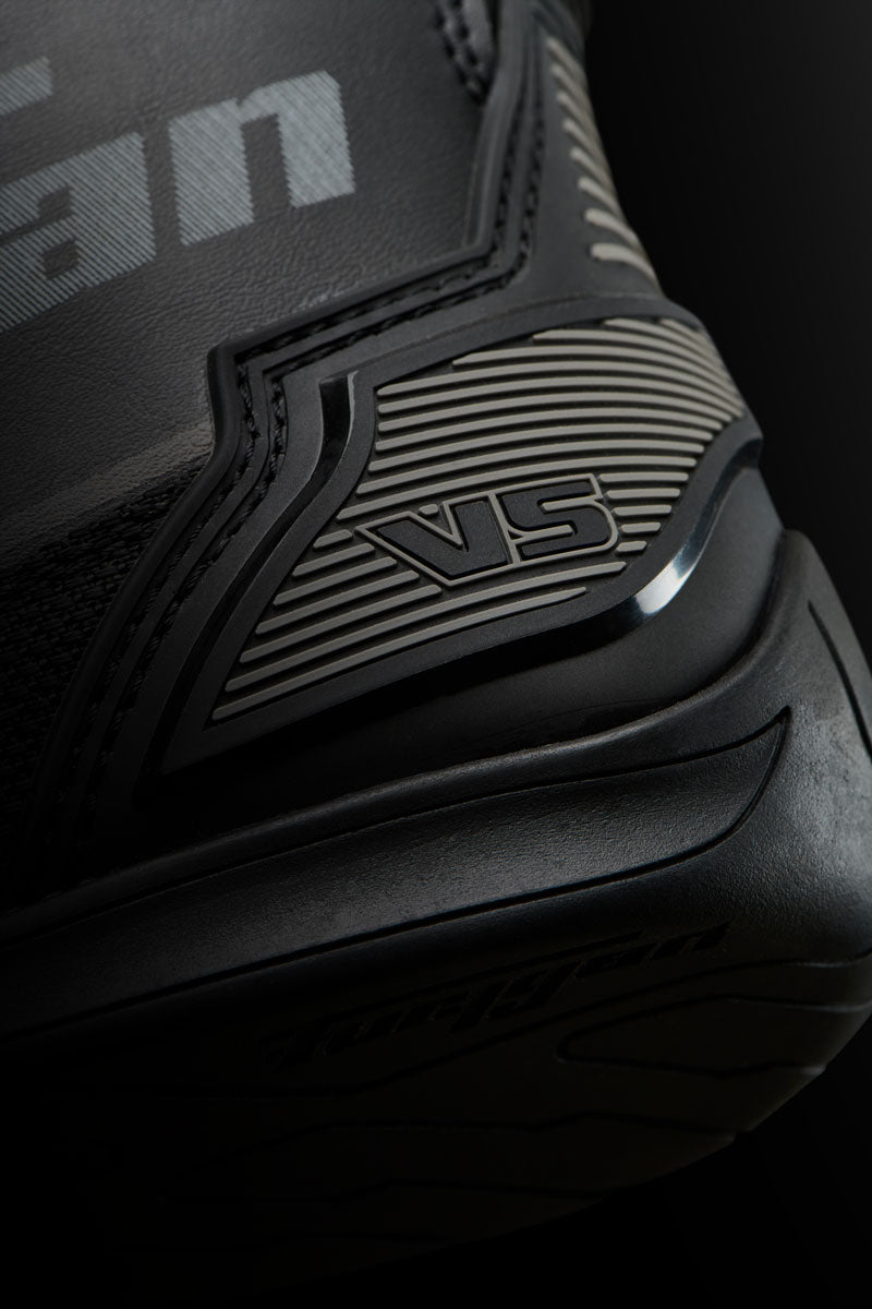 Chaussures Moto Femme Étanches | Furygan™ V5 D3O® Lady WP Noir Anthracite — détail