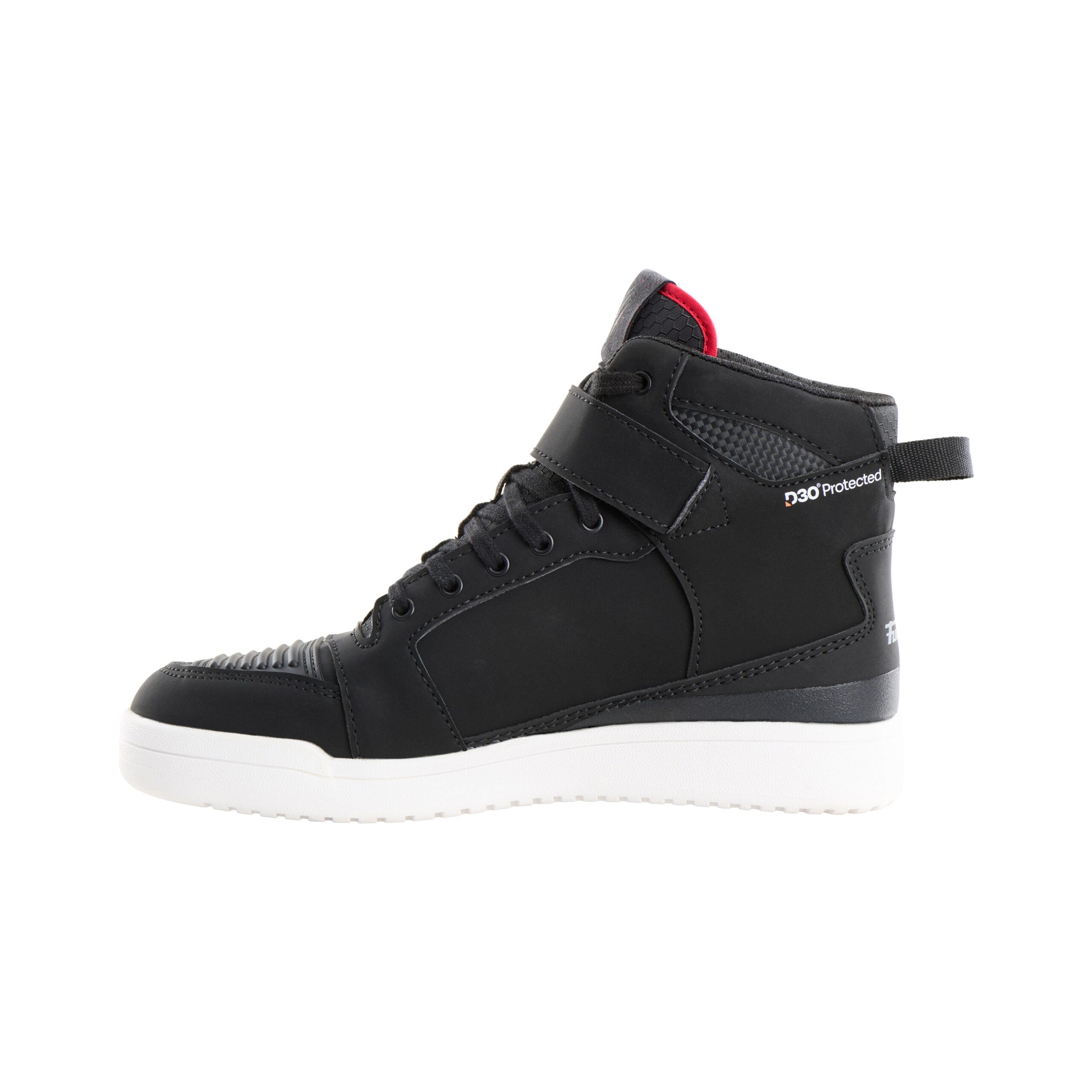 Chaussures Moto Furygan TARMAC D3O® — Homologué CE Noir - Rouge - LE PRATIQUE DU MOTARD