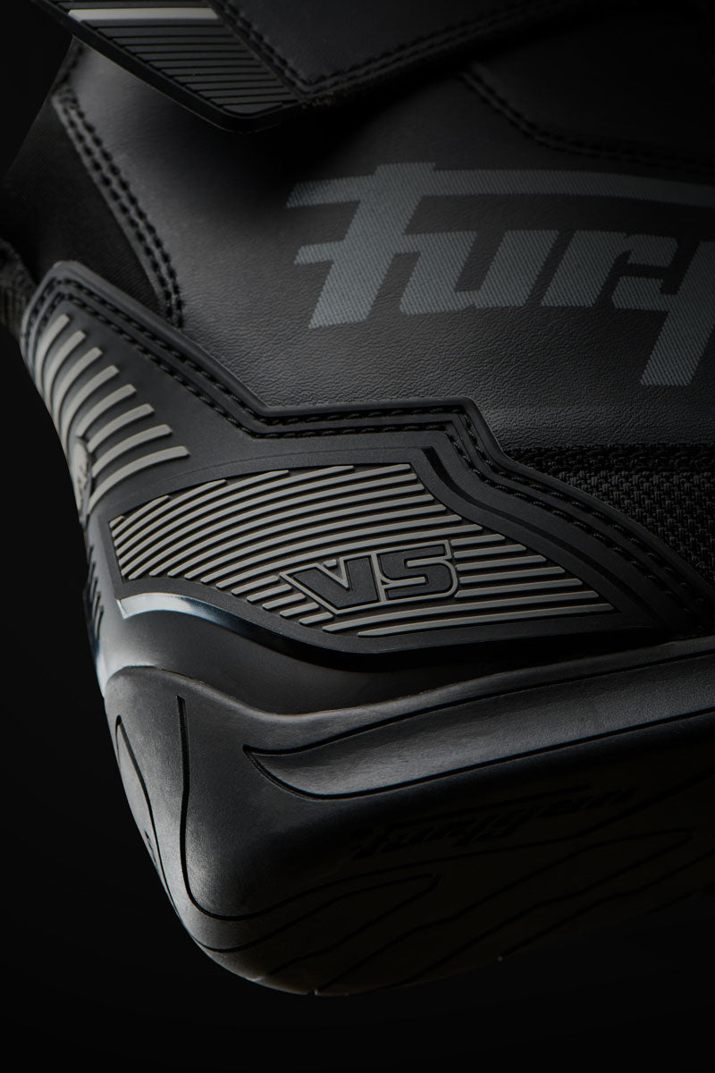 Baskets Moto Homme Homologuées CE | Furygan™ V5 D3O® Noir Anthracite — détail