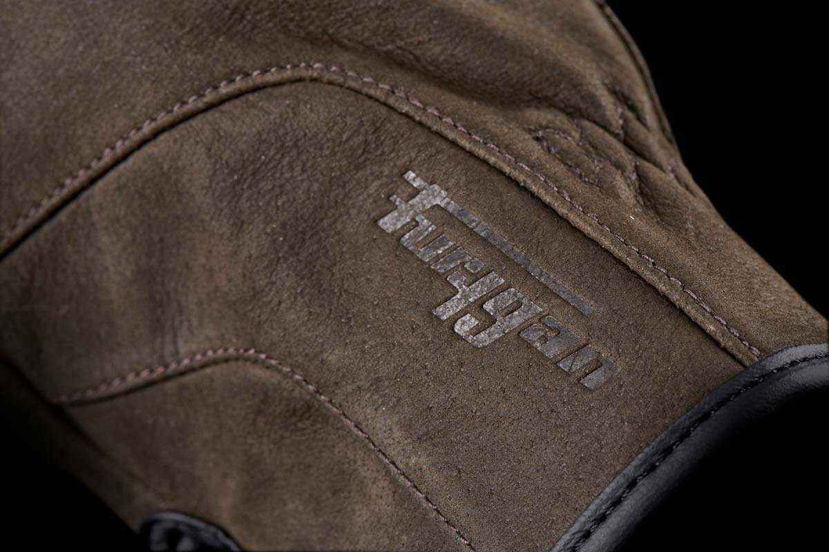 Gants Moto Furygan TD VINTAGE D3O® Marron — Certifié CE - LE PRATIQUE DU MOTARD