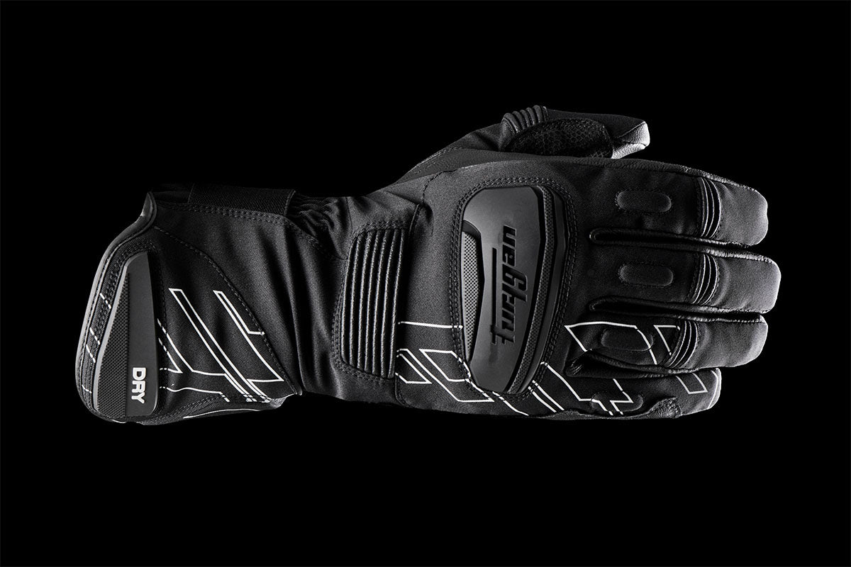 Gants Moto Furygan STARKER D3O® PRIMALOFT® 37.5® Noir - Pearl — Certifié CE - LE PRATIQUE DU MOTARD