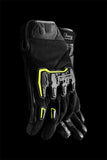 Gants Moto Furygan SHADE Noir - Jaune stab — Certifié CE - LE PRATIQUE DU MOTARD