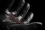 Gants Moto Furygan SHADE Noir - Rouge — Certifié CE - LE PRATIQUE DU MOTARD