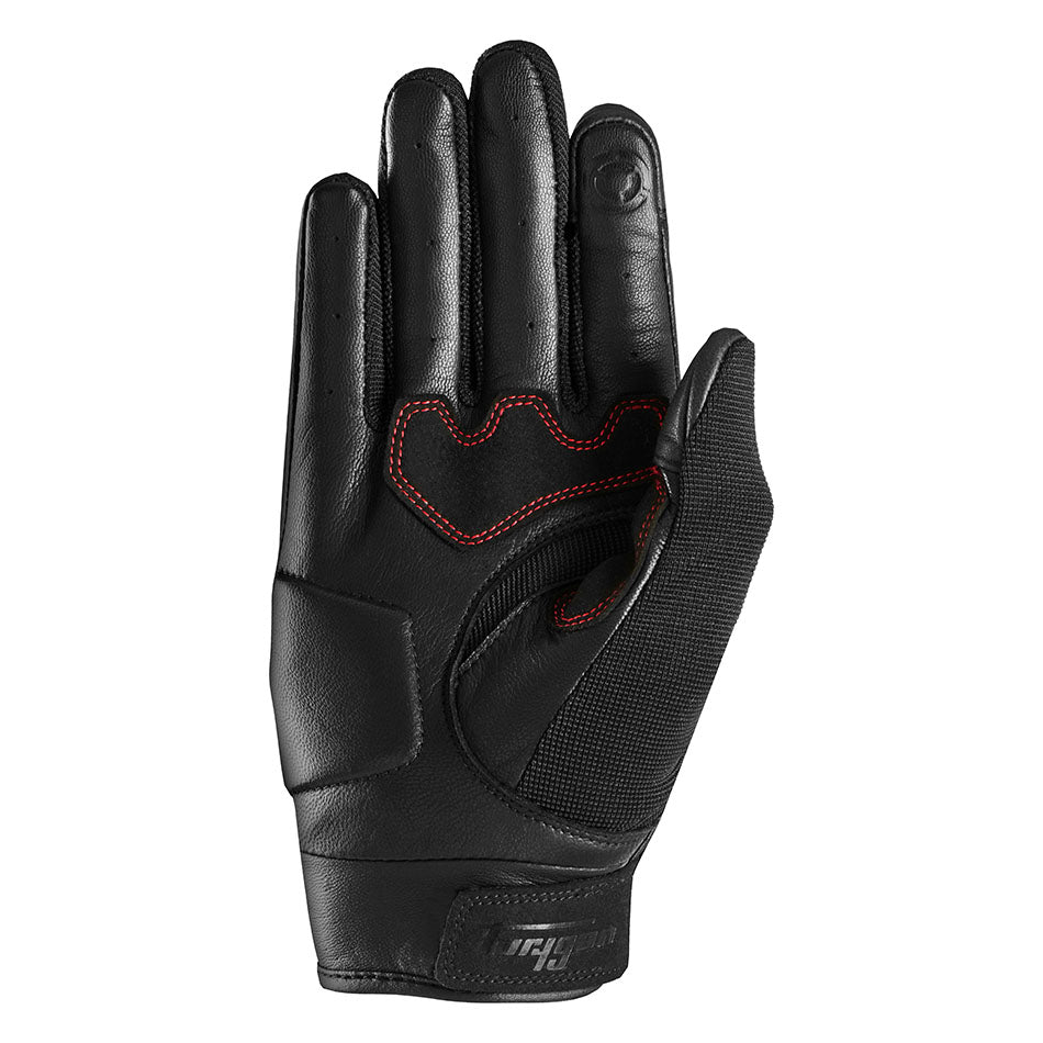 Gants Moto Furygan SHADE Noir - Rouge — Certifié CE - LE PRATIQUE DU MOTARD