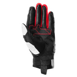 Gants Moto Furygan BALMAZ ALL SEASONS Noir - Pearl - Rouge — Certifié CE - LE PRATIQUE DU MOTARD
