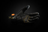 Gants Moto Furygan JET NEON D3O® LADY Noir - Blanc - Or — Certifié CE - LE PRATIQUE DU MOTARD
