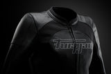 Blouson Moto Femme Cuir Stretch | Furygan™ Romy — détail
