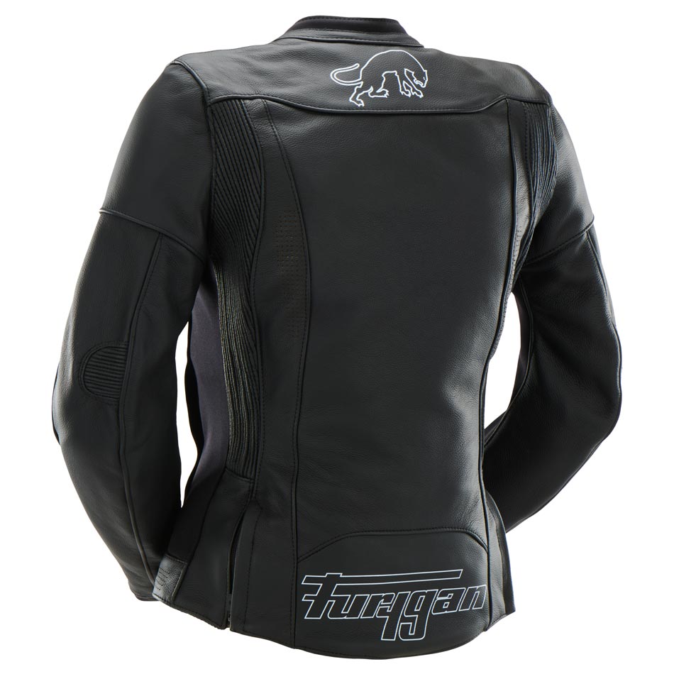 Blouson Moto Femme Cuir Stretch | Furygan™ Romy — détail