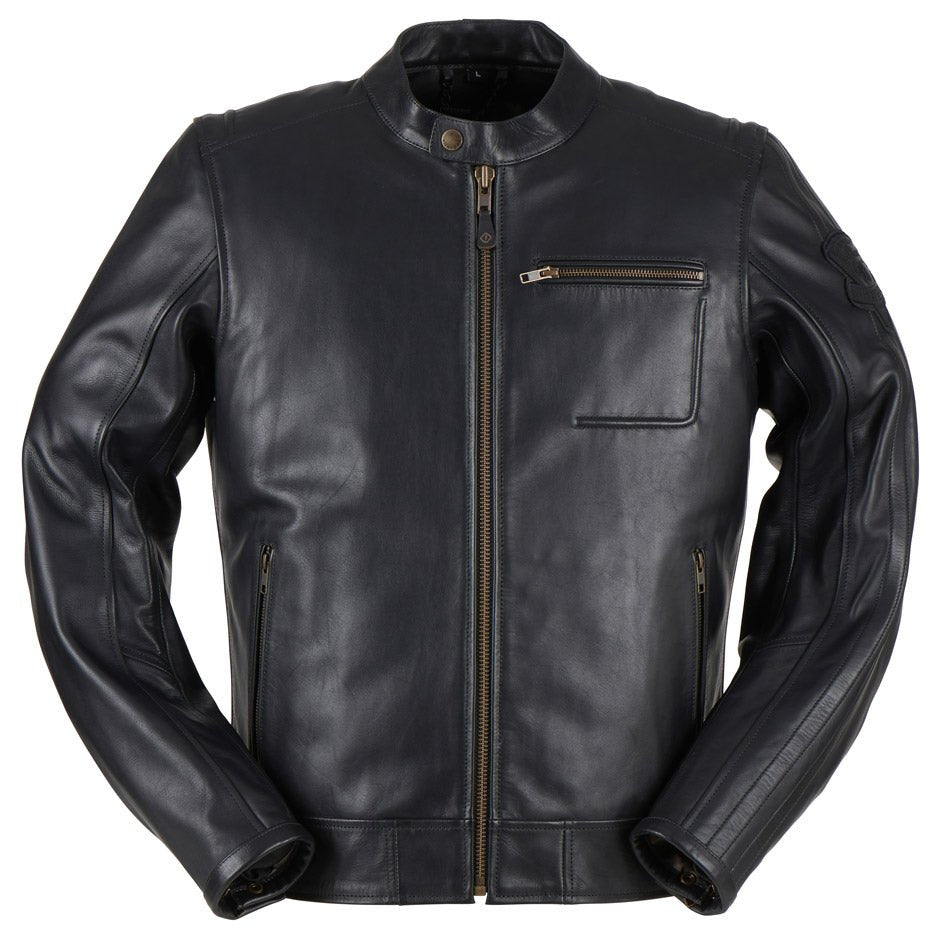 Blouson Moto Furygan L'AUDACIEUX — Protection CE Niveau A Noir - LE PRATIQUE DU MOTARD