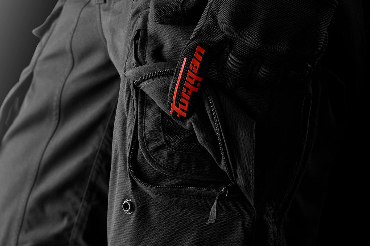 Pantalon Moto Furygan REDINGTON 3C PRIMALOFT® — Protection CE Niveau AA Noir - LE PRATIQUE DU MOTARD