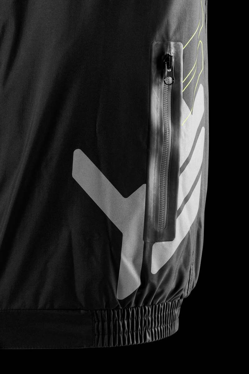 Blouson Moto Furygan TORNADO JACKET Noir - Jaune stab - LE PRATIQUE DU MOTARD