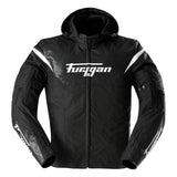 Blouson Moto Furygan SHARD — Protection CE Niveau AA Noir - Blanc - LE PRATIQUE DU MOTARD