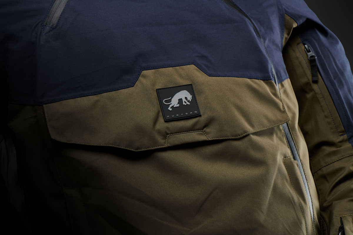 Blouson Moto Homme Laminé Respirant | Furygan™ Ashton — détail