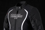 Blouson Moto Furygan ODESSA — Protection CE Niveau AA Noir - Blanc - LE PRATIQUE DU MOTARD