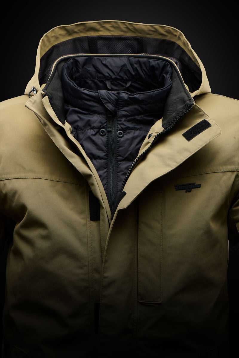 Veste Moto 3/4 Urbaine Hiver | Furygan™ Stockholm PrimaLoft® — détail