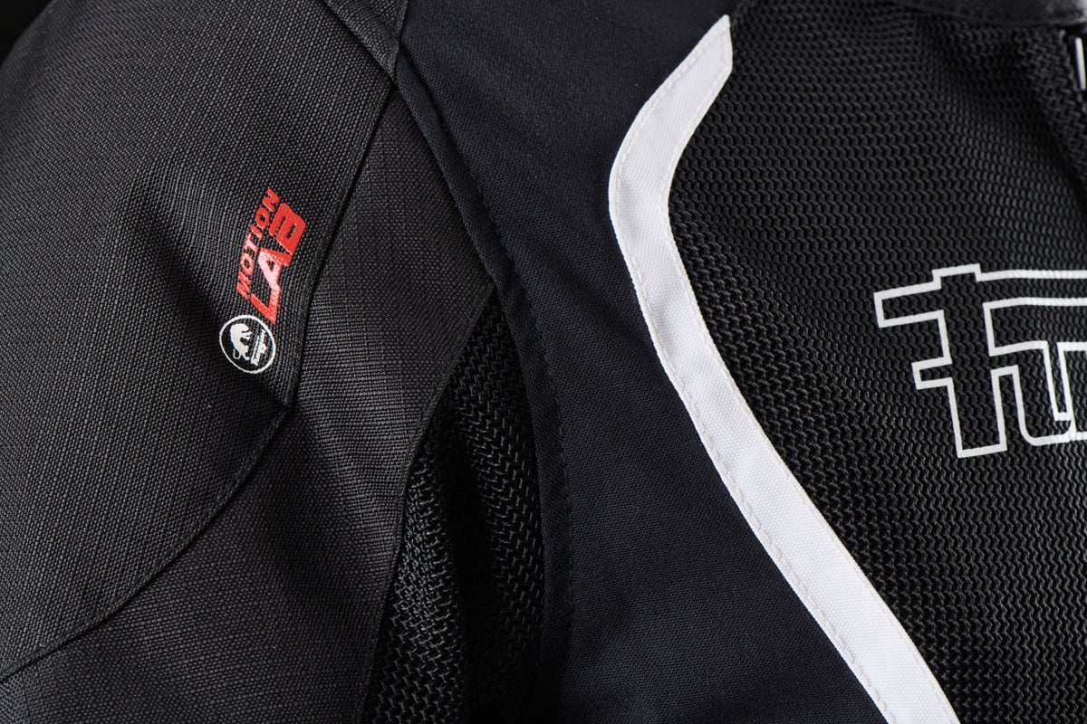 Blouson Moto Furygan ODESSA VENTED 3IN1 — Protection CE Niveau A Noir - Blanc - LE PRATIQUE DU MOTARD