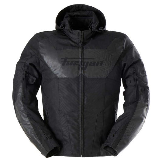 Blouson Moto Furygan SHARD HV — Protection CE Niveau AA Noir - Gris Reflect - LE PRATIQUE DU MOTARD