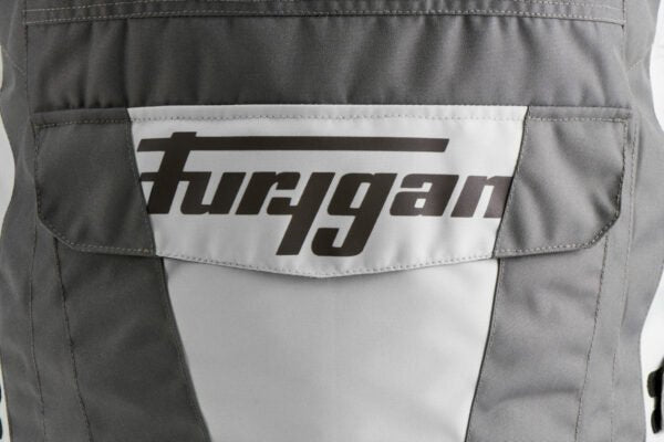 Blouson Moto Furygan APALACHES EVO — Protection CE Niveau AA Gris - Pearl - Rouge - LE PRATIQUE DU MOTARD
