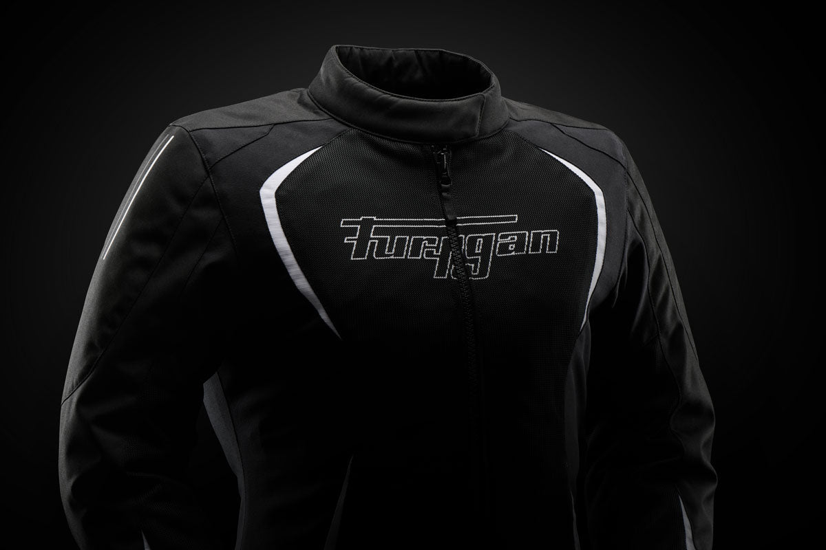 Blouson Moto Femme 4 Saisons Noir | Furygan™ Odessa Evo 3in1 Vented+ Noir Blanc — détail