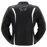 Blouson Moto Femme 4 Saisons Noir | Furygan™ Odessa Evo 3in1 Vented+ Noir Blanc — détail