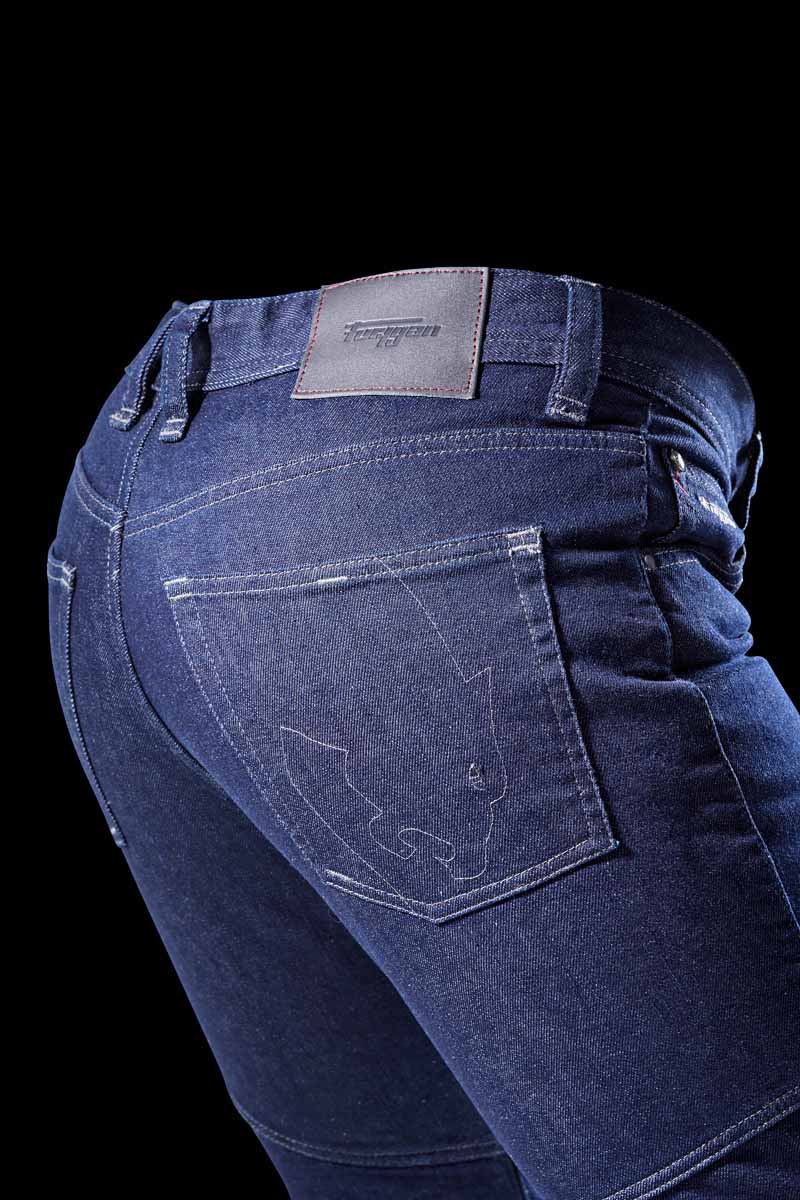 Pantalon Moto Furygan D03 TAPERED — Protection CE Niveau A Jean brut - LE PRATIQUE DU MOTARD