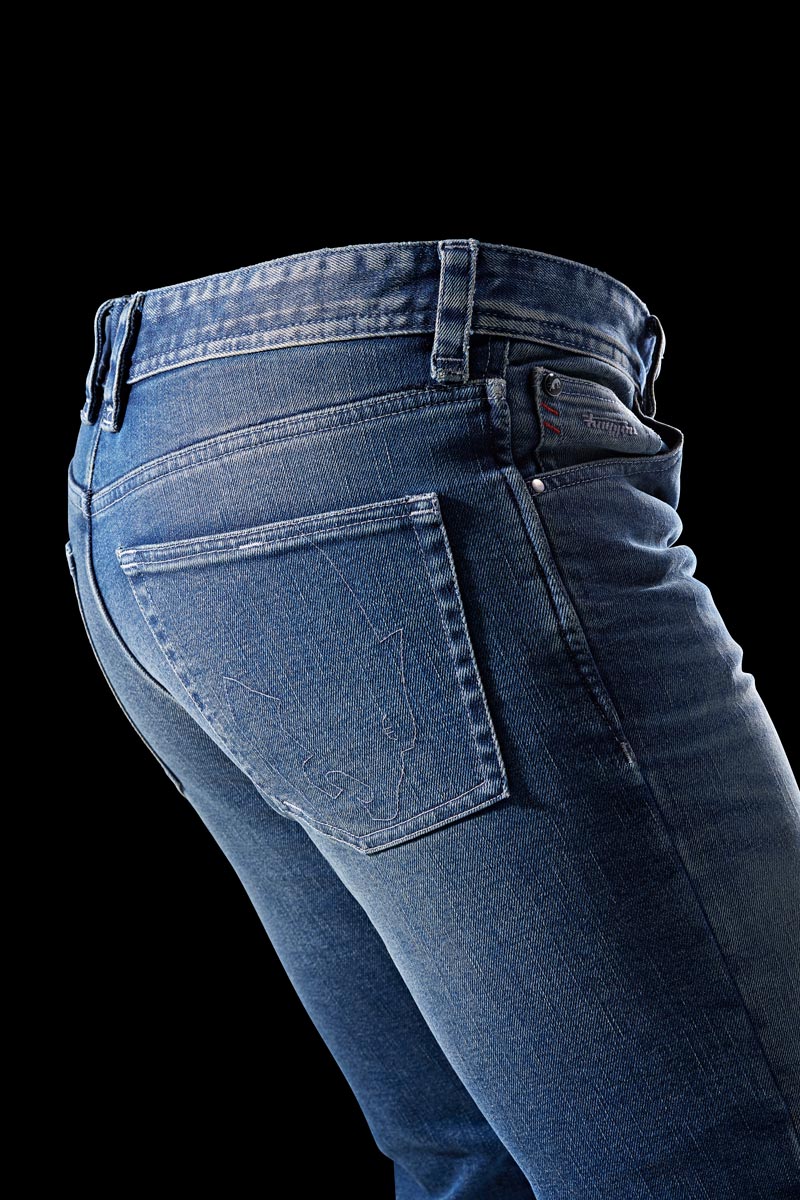 Pantalon Moto Furygan D12 X KEVLAR® STRAIGHT — Protection CE Niveau AA New dirty - LE PRATIQUE DU MOTARD