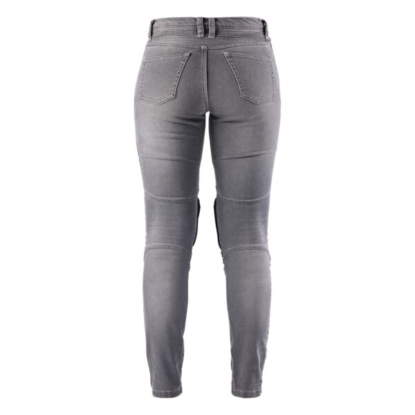 Pantalon Moto Femme Furygan PURDEY EVO SLIM Gris — CE A | Été - LE PRATIQUE DU MOTARD
