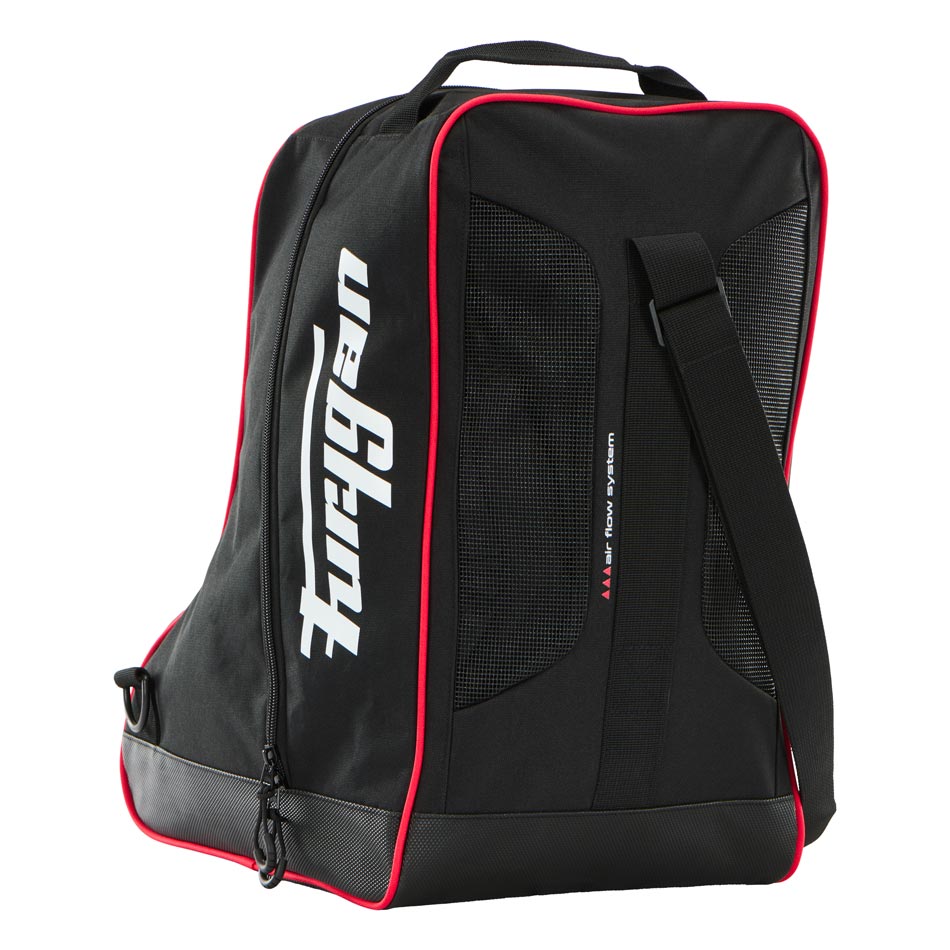 Sac à Bottes Moto Ventilé — Noir-Blanc-Rouge, vue vue 4