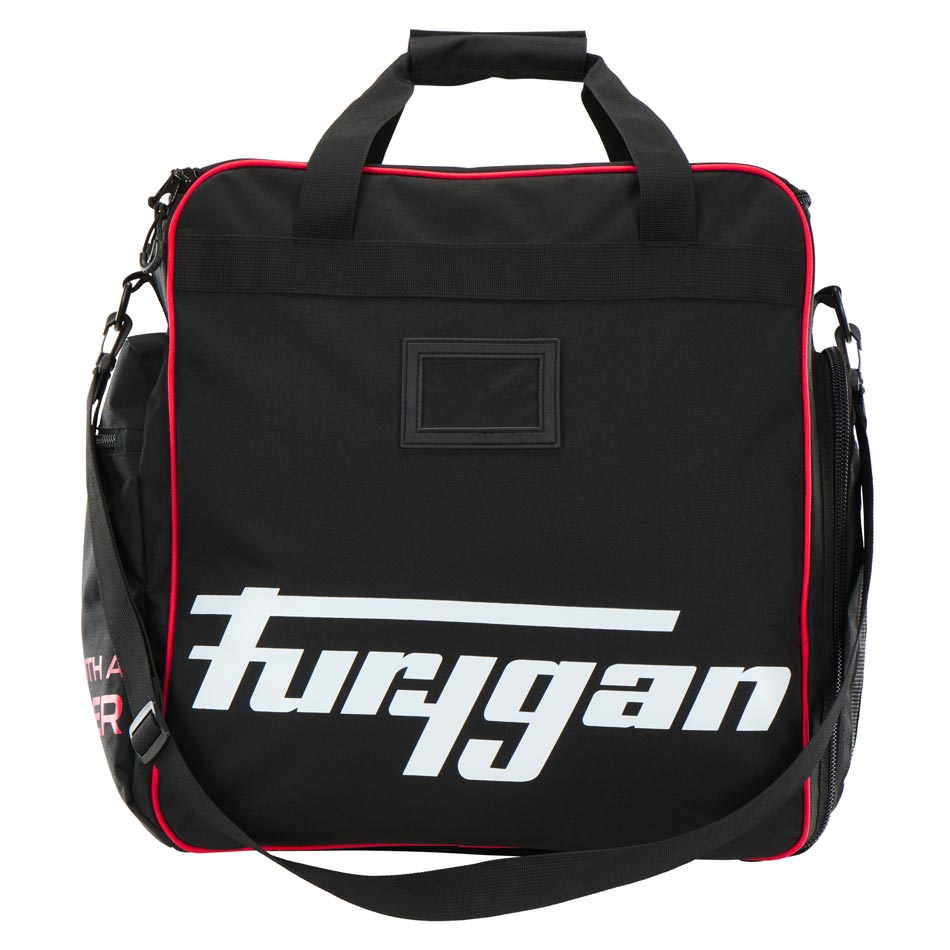 Sac Équipement Moto 45 L Casque & Bottes — Noir-Blanc-Rouge, vue vue 2