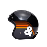 Casque Jet Vintage Benson & Cherry x Mârkö - LE PRATIQUE DU MOTARD