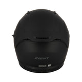 Casque intégral S443 Aero noir mat — vue arrière