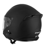 Casque moto jet avec bluetooth intégré - S770 Noir