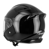 Casque jet Noir mat / Brillant - S771