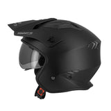 Casque Jet Trial/Quad - Swaps TROOPER Noir Mat