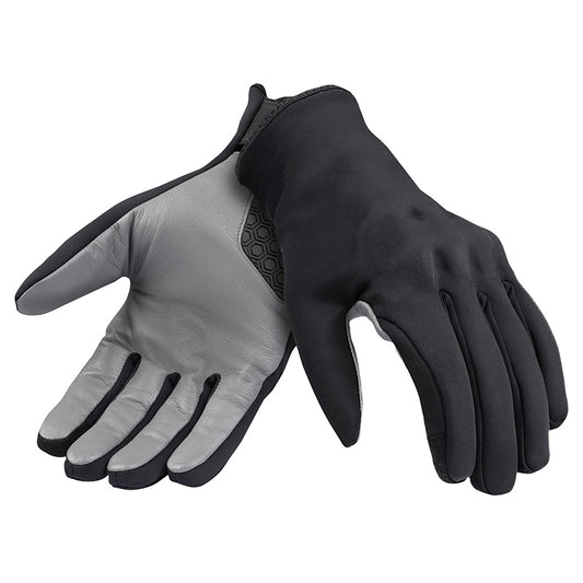 Gants moto hiver Sprint Hydroscud Noir/Gris — la paire, paume grise et dos noir