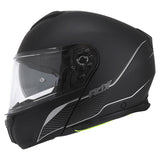 Casque modulable ADX AM600 Noir Mat — profil