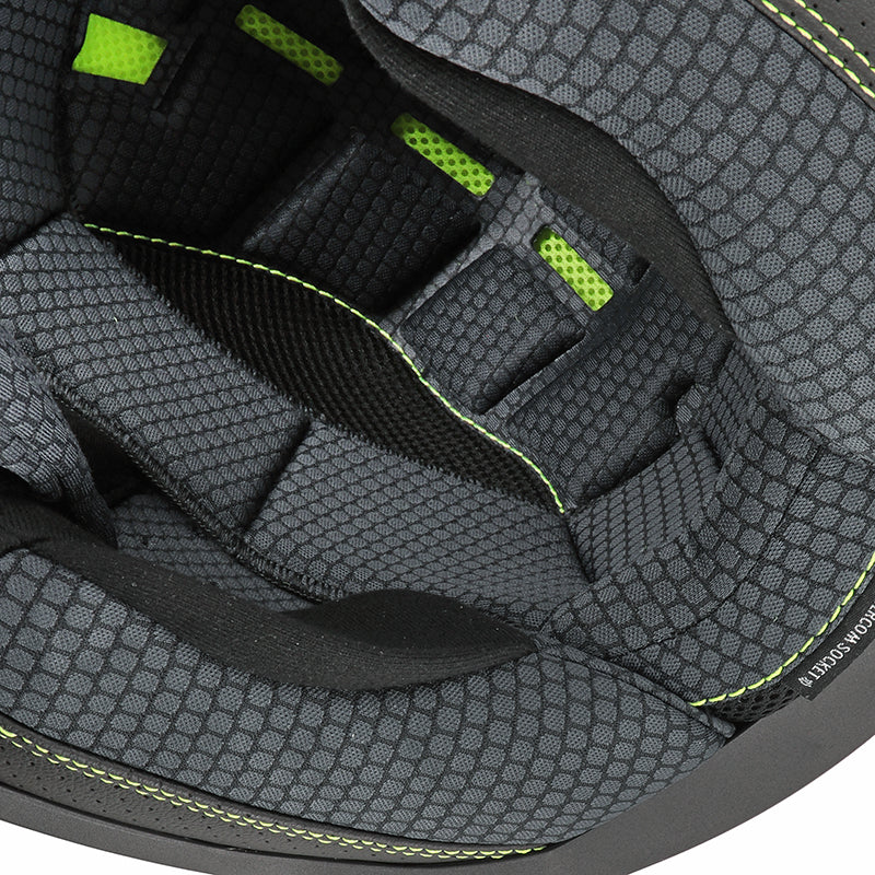 Casque jet ADX AJ300 Bleu Mat — mousses intérieures démontables