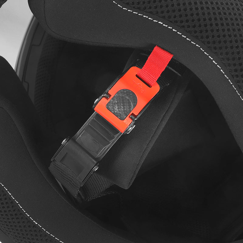 Casque intégral ADX AI400 EVO Gris Brillant — boucle micrométrique