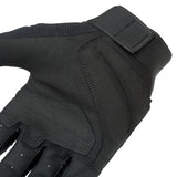 Gants moto été Penna EVO Noir — gros plan de la paume et de ses renforts cousus