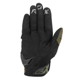 Gants moto mi-saison Street EVO Noir/Kaki — côté paume