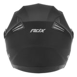 Casque jet ADX AJ150 Noir Mat — vue arrière