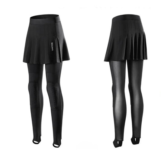 Legging moto été + Jupette avec protection CE2 | VALKYRIA™