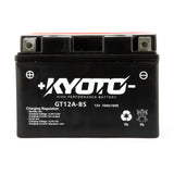 Batterie Moto Kyoto YT12A-BS — AGM 12V Sans Entretien