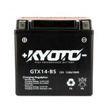 Batterie Moto Kyoto YTX14-BS — AGM 12V Sans Entretien