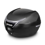 Top Case SHAD SH34 Carbon — Top Case Moto 34L Look Carbone - LE PRATIQUE DU MOTARD