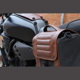 Sacoche Cavalière SHAD SR38 Café Racer — Sacoche Moto Latérale 38L - LE PRATIQUE DU MOTARD