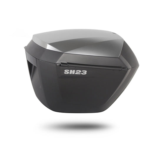 Valises Latérales SHAD SH23 Alu Look — Set Sacoches Moto 2×23L Finition Alu - LE PRATIQUE DU MOTARD