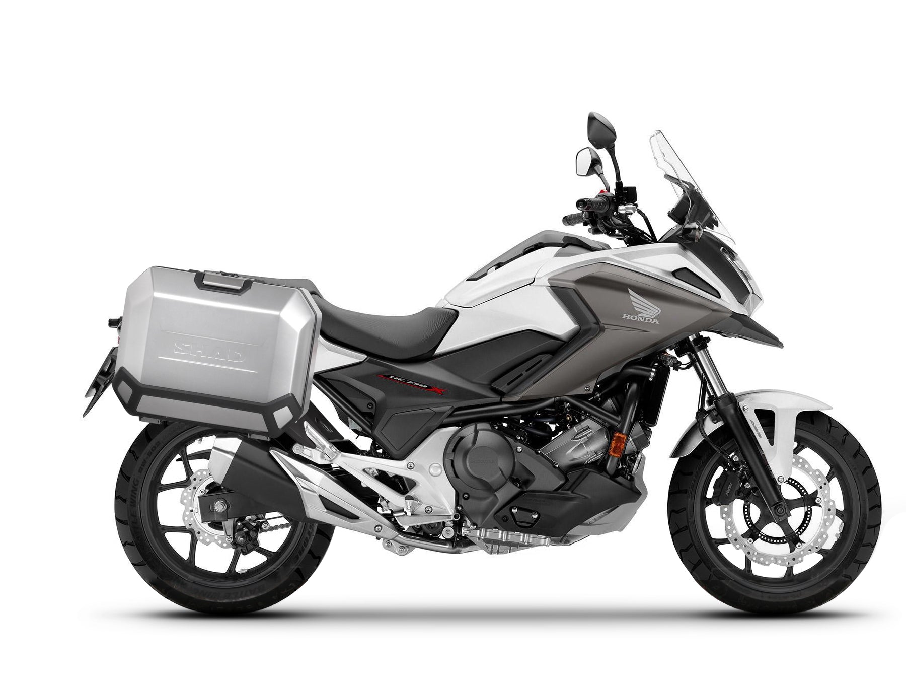 4P System Fixation Latérale Honda Nc 750X - LE PRATIQUE DU MOTARD