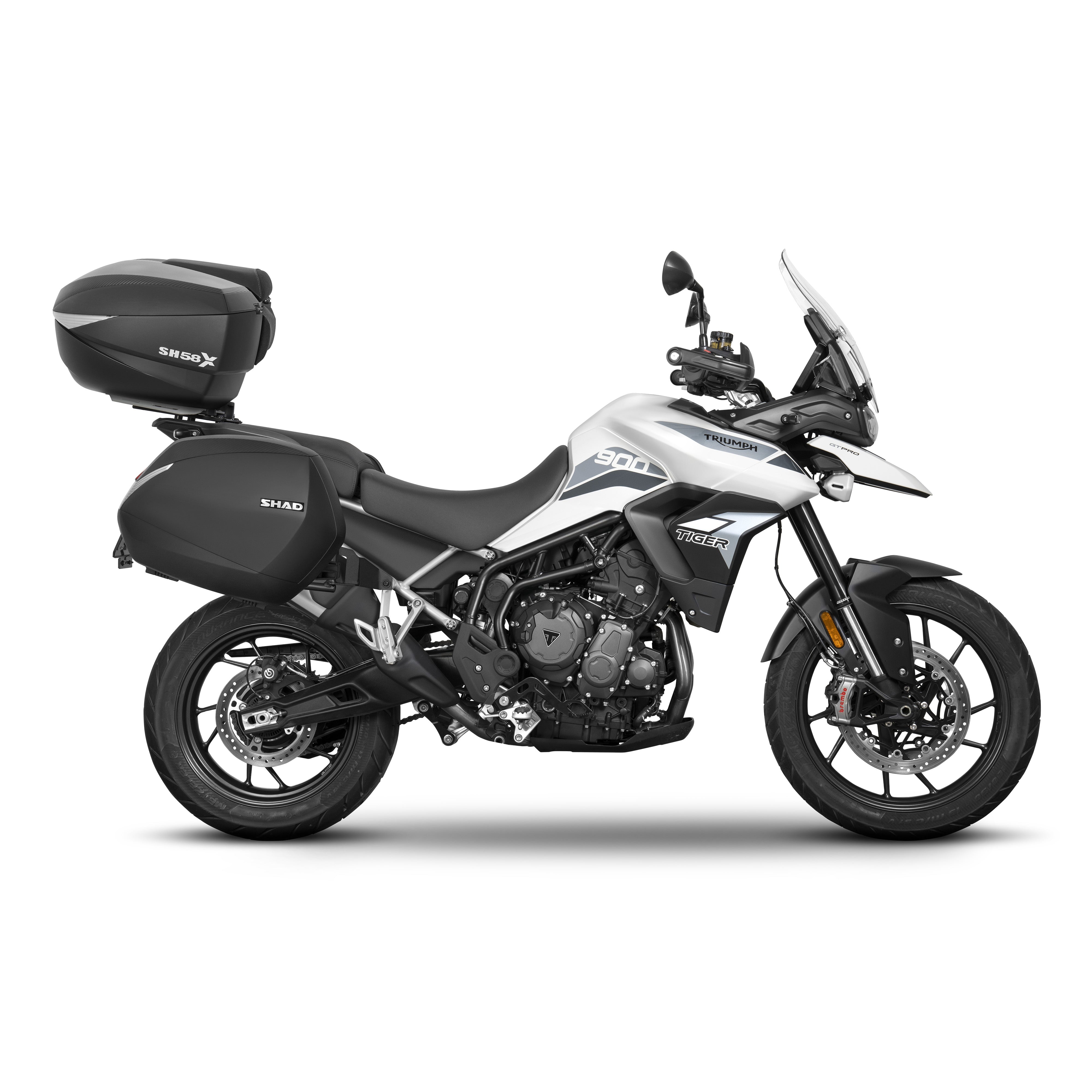 4P System Fixation Latérale Triumph Tiger 900/GT/RALLY - LE PRATIQUE DU MOTARD